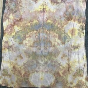Hand ice dyed Scarf